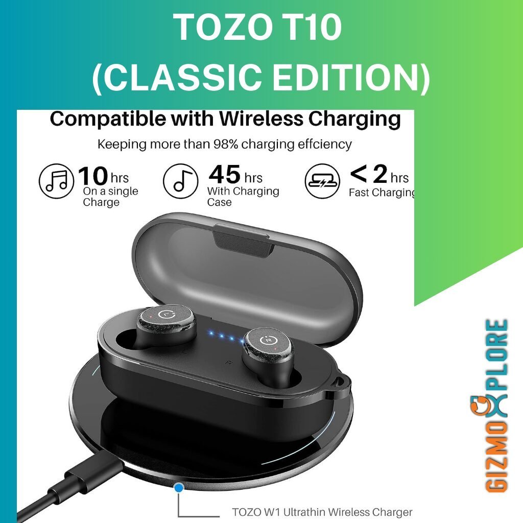 Best Workout Headphones TOZO T10 Classic Edition