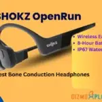 Best Bone Conduction Headphones SHOKZ OpenRun