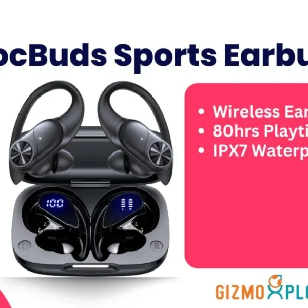 Best Sport Earbuds with Earhook & IPX7 Waterproof