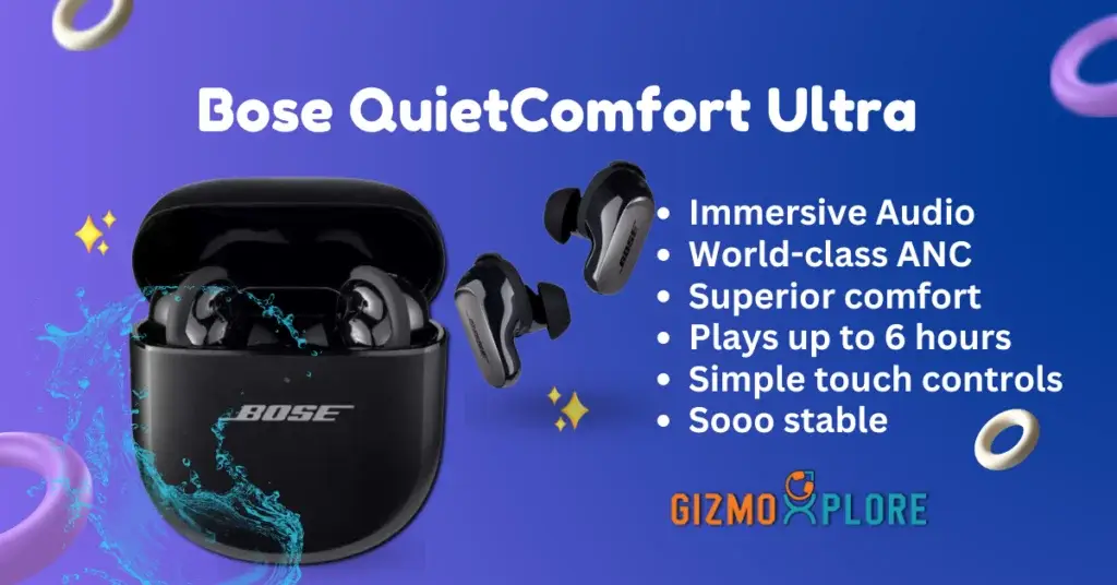 Best Workout Earbuds : Bose QuietComfort Ultra