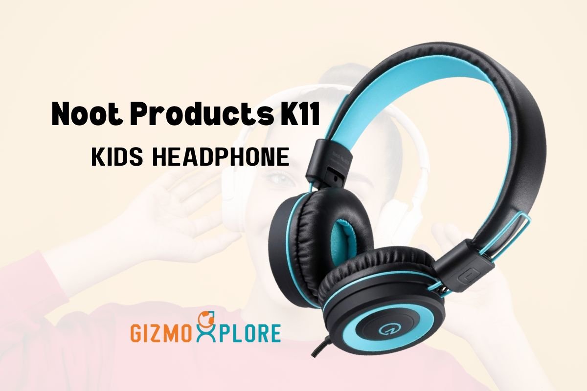 Best Headphones for Kids - Noot products K11 Foldable and 3.5mm Jack Wired Cord On-Ear Headset