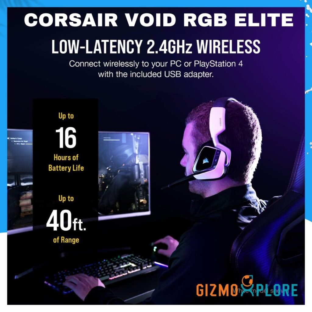 CORSAIR VOID RGB ELITE Best Gaming Headphones